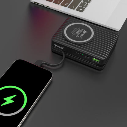 CPD15 3合1 15000mAh PD 65W MagSafe無線充+外置電+旅行充電轉插