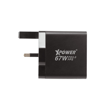 GW67 67W PD3.0/PPS/SCP插牆GaN充電器