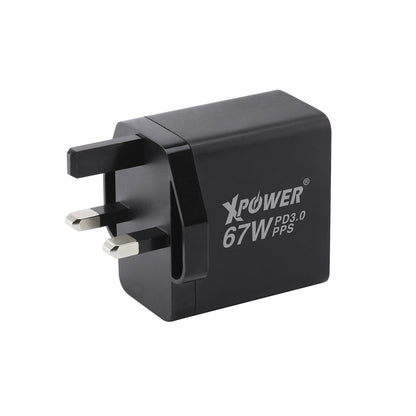 GW67 67W PD3.0/PPS/SCP插牆GaN充電器
