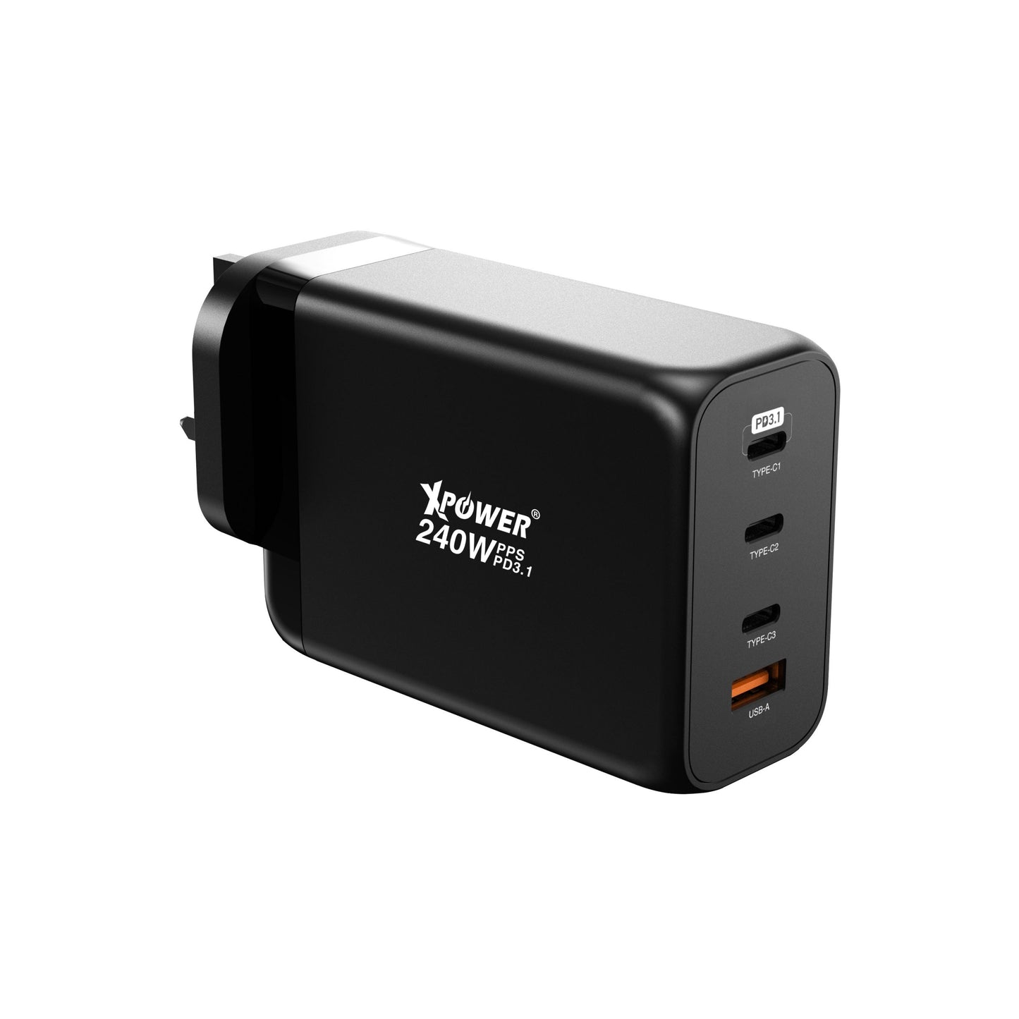 GW240 240W PD 3.1 Gan 4輸出智能充電器