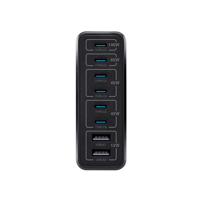 PC240GaN  240W 8輸出 PD3.1/PPS 桌上型GaN充電器