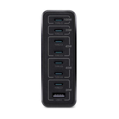 GX200B 200W 8輸出 PD3.0/PPS 桌上型GaN充電器