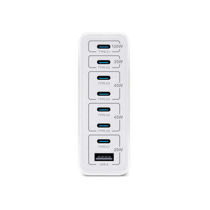 GX200B 200W 8輸出 PD3.0/PPS 桌上型GaN充電器