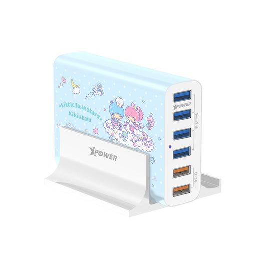 x Sanrio DC6Q2 60W 6 Port QC 充電器