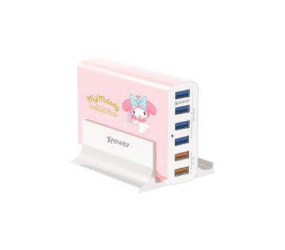 x Sanrio DC6Q2 60W 6 Port QC 充電器
