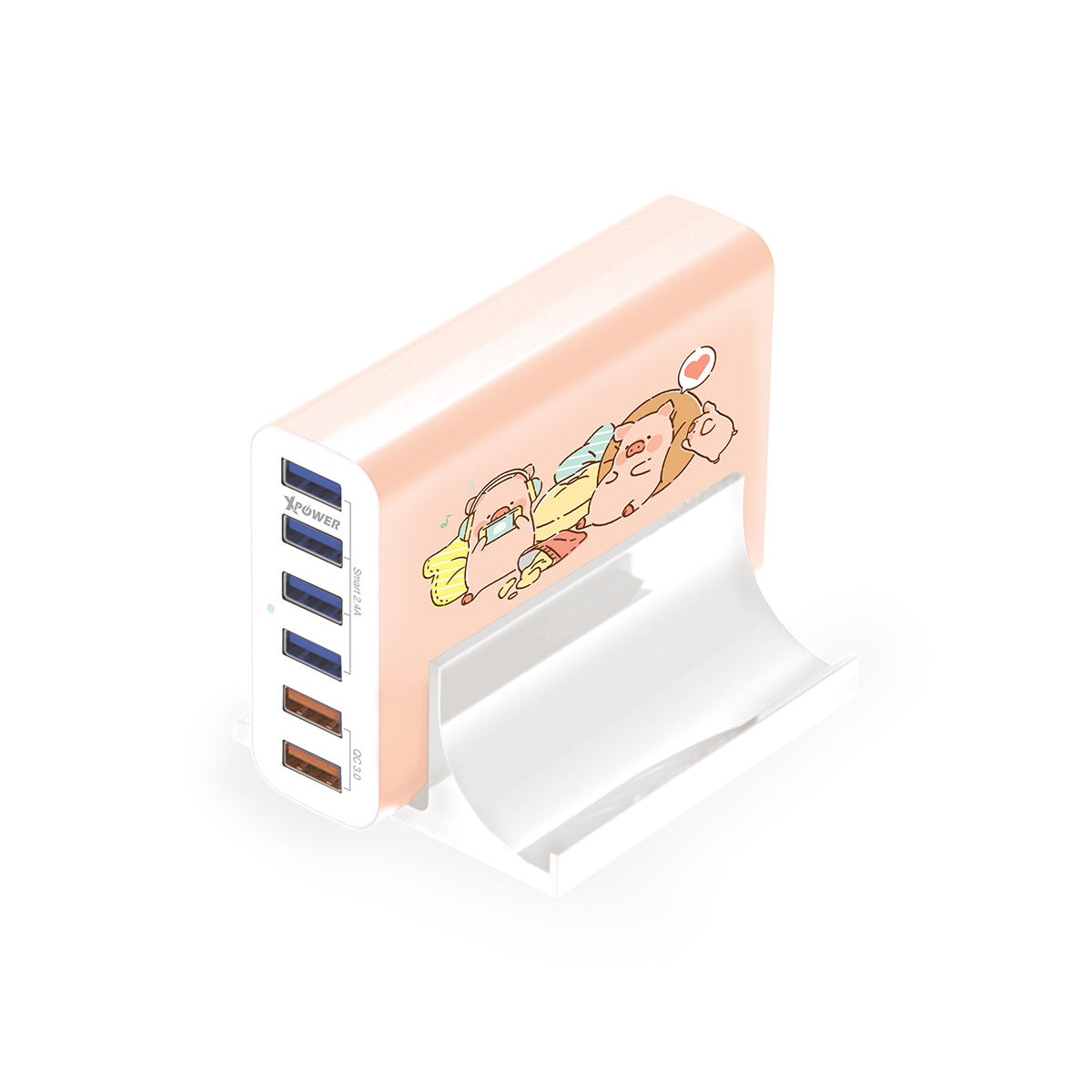x 罐頭豬Lulu🐷 DC6Q2 60W 6-port QC 充電器