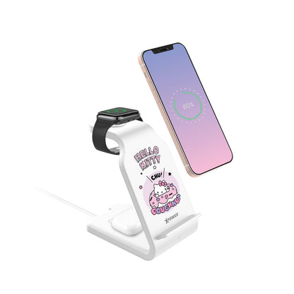 x Sanrio Hello Kitty 15W 4合1多功能無線充電器
