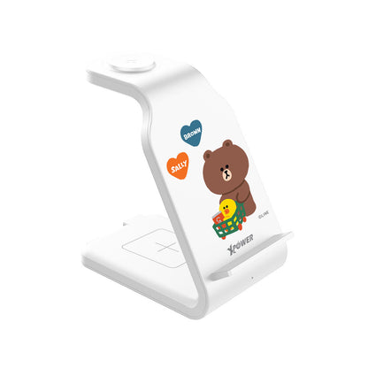 LINE FRIENDS 15W 4合1多功能無線充電器