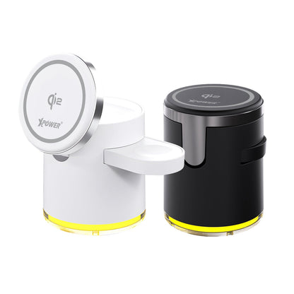 MAGENGINE GE1 Qi2迷你掌心五合一 MagCharge 15W 磁吸無線充電座