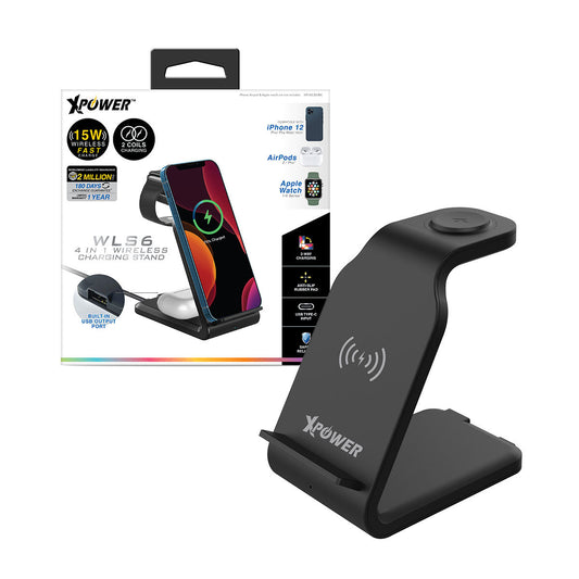 WLS6 4in1 Wireless Charging Stand